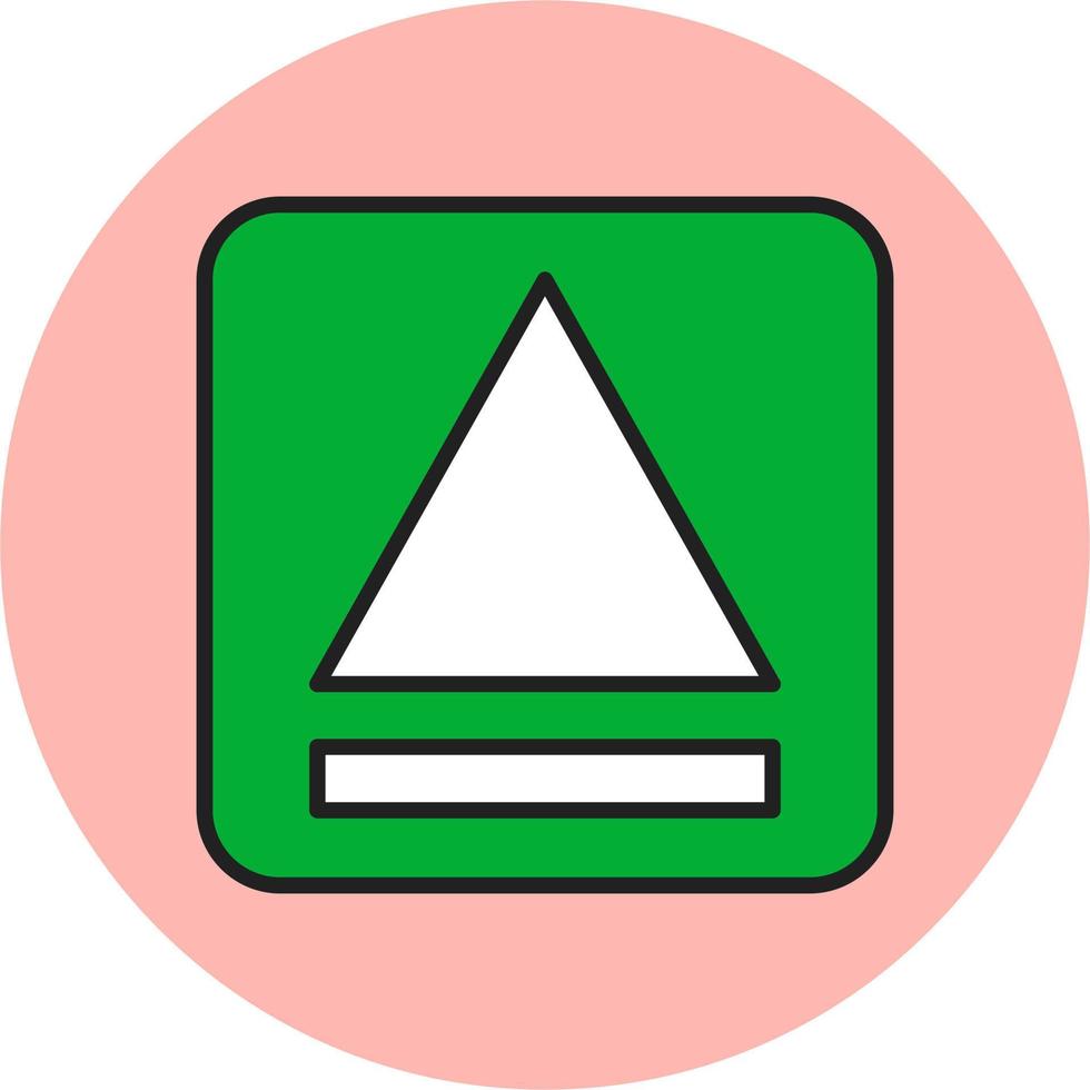 auswerfen Symbol Vektor Symbol