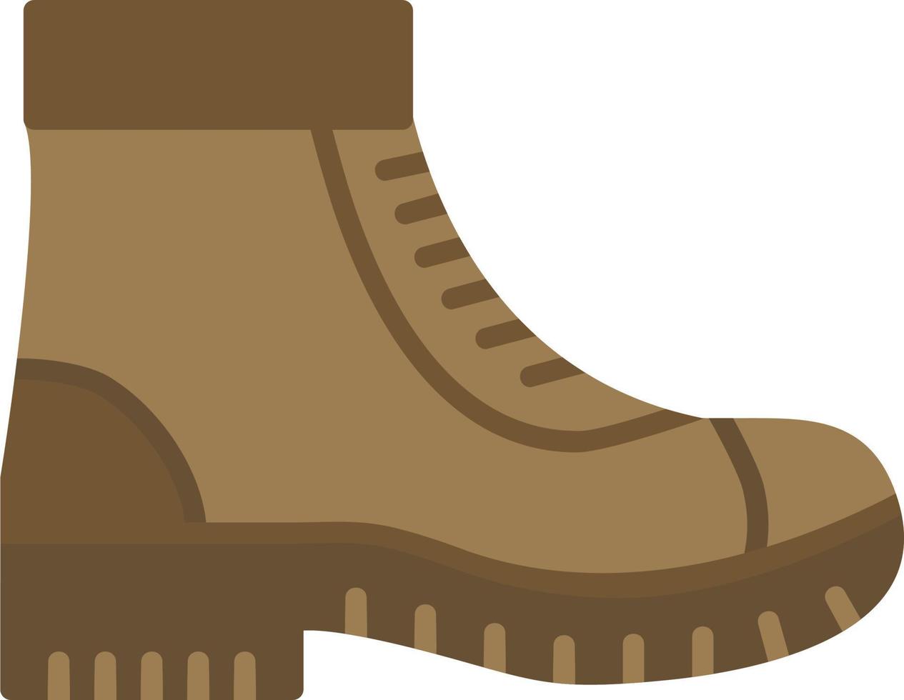 Militär- Stiefel Vektor Symbol