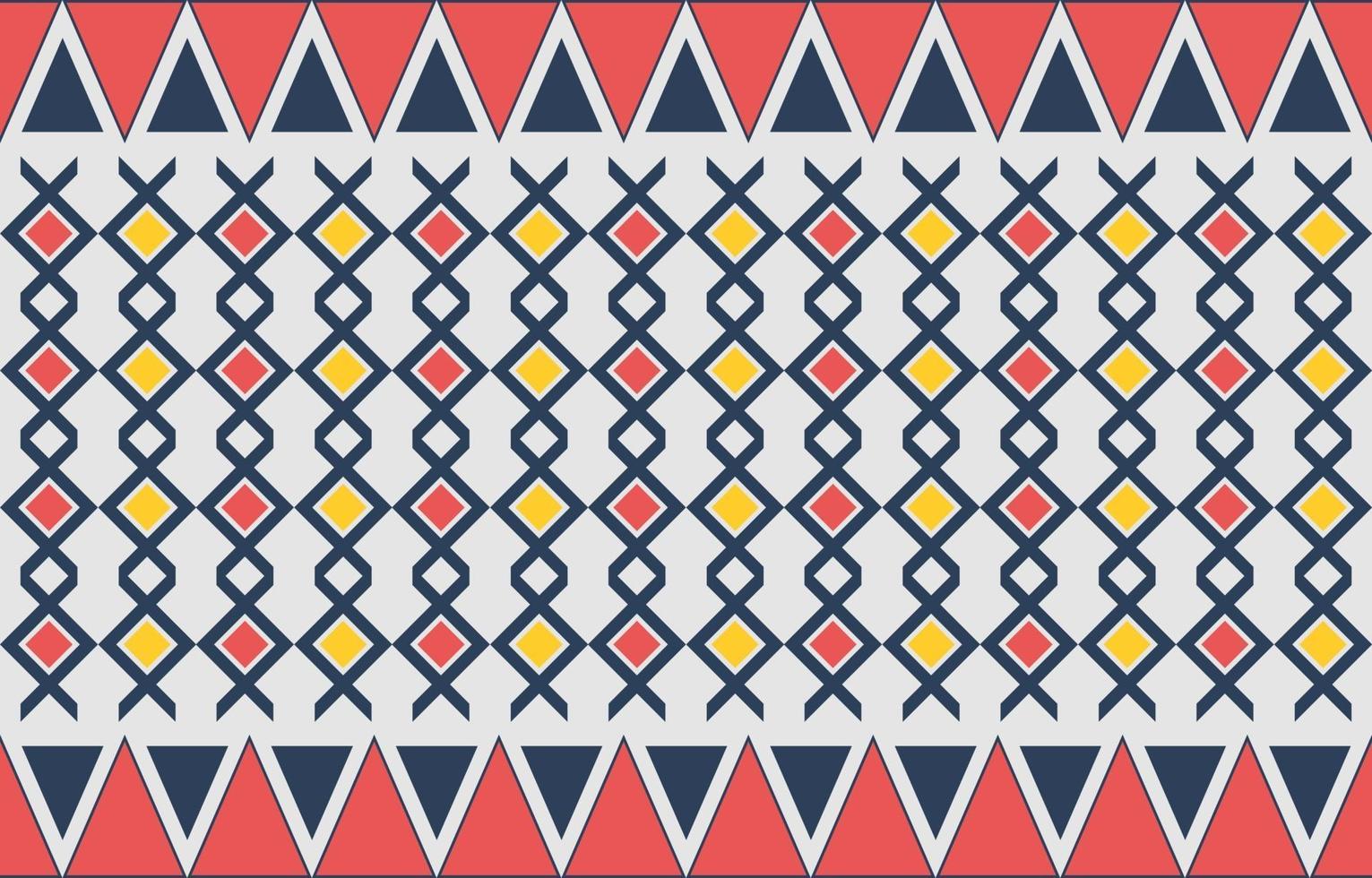 geometrisk etnisk mönster traditionell design för bakgrund, matta, tapeter, kläder, omslag, batik, tyg, sarong vektor
