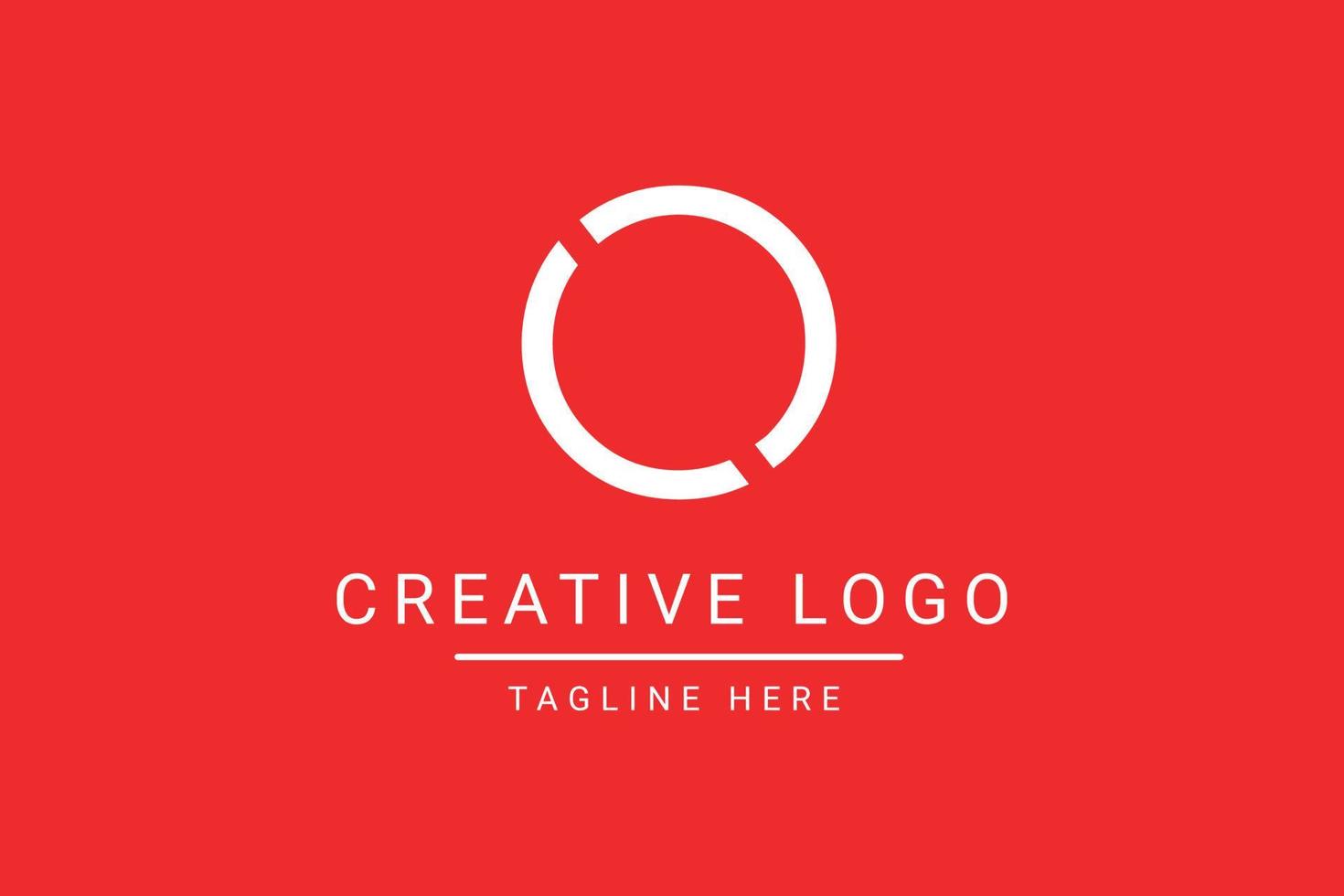 modern kreativ Brief Ö Vektor Logo Design. minimalistisch eben Linie Logo Design Vorlage. Monogramm Logo Design.