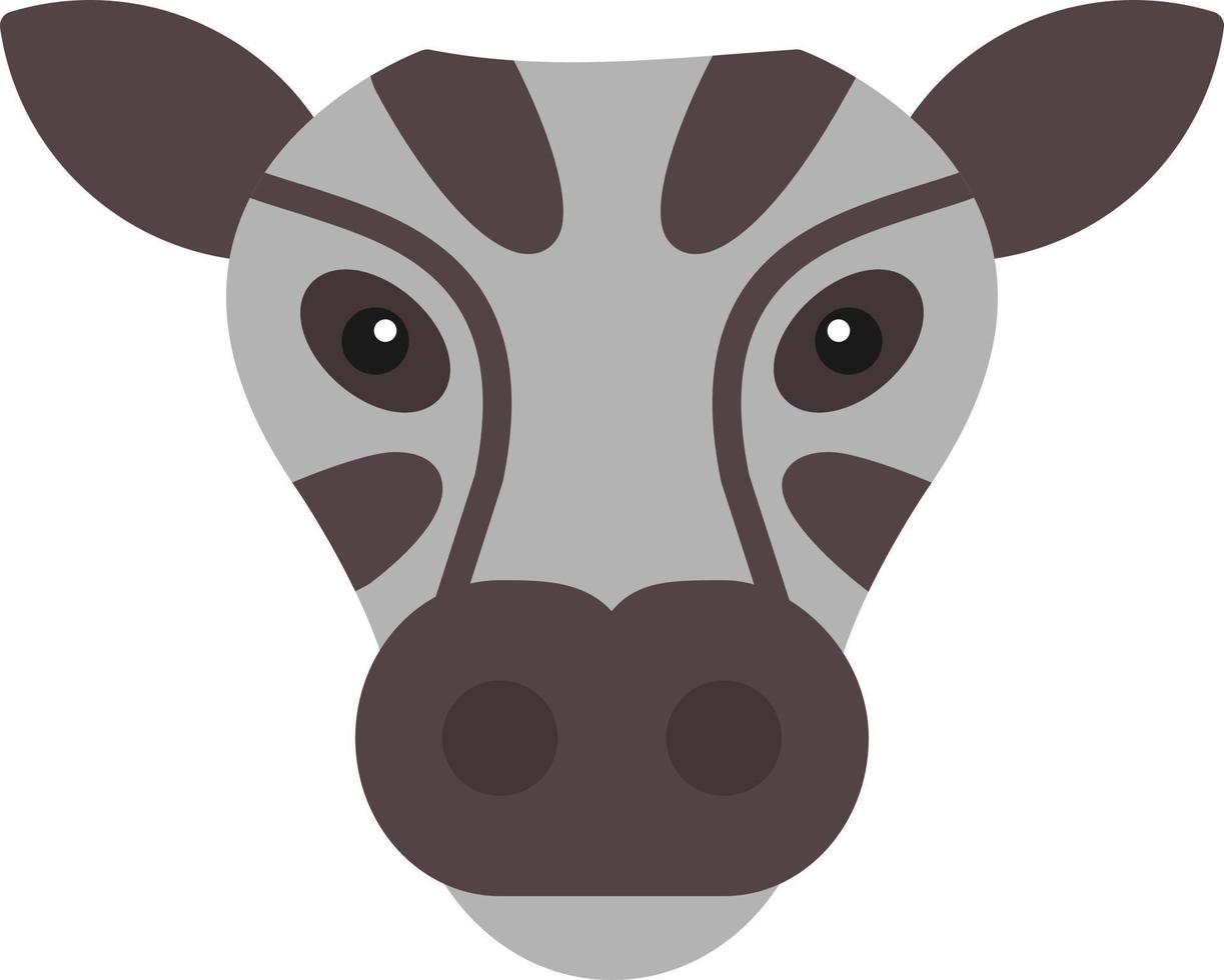 Zebra-Vektor-Symbol vektor