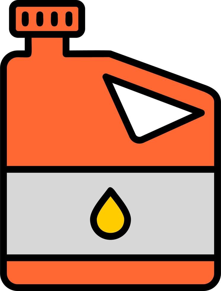 Motor Öl Vektor Symbol
