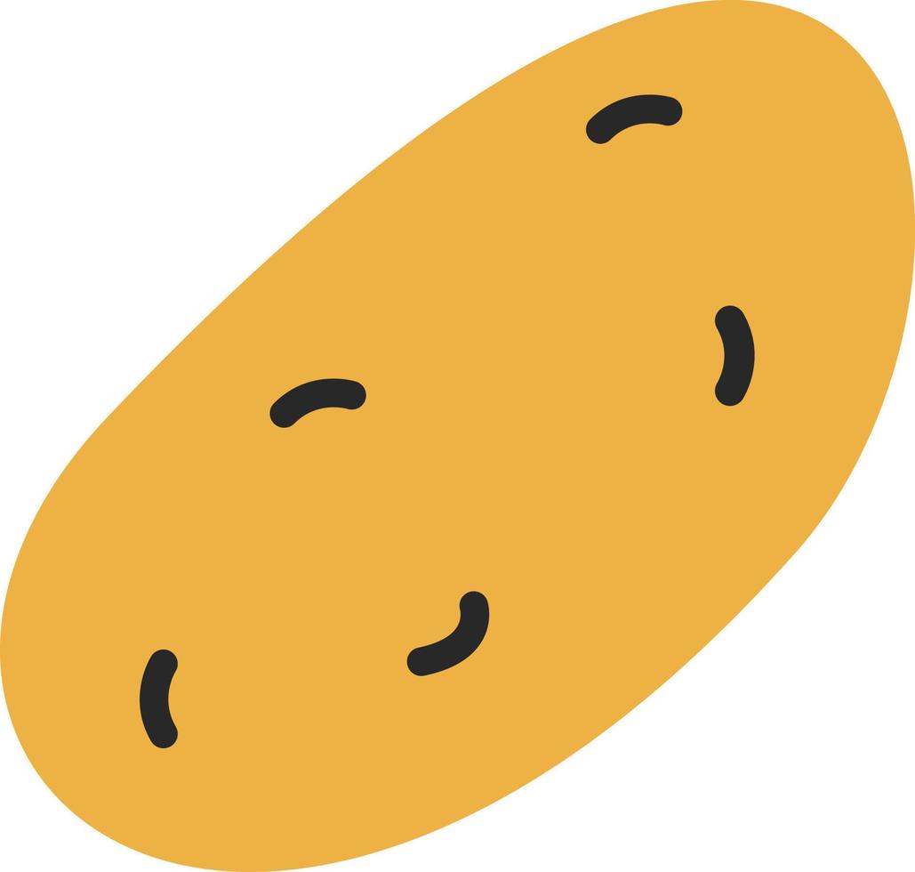 potatis vektor ikon design