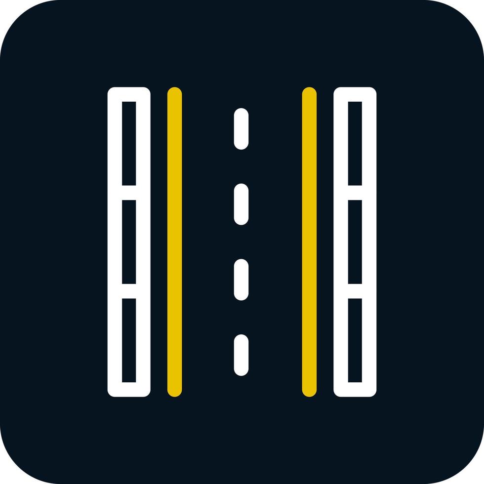 Autobahn-Vektor-Icon-Design vektor