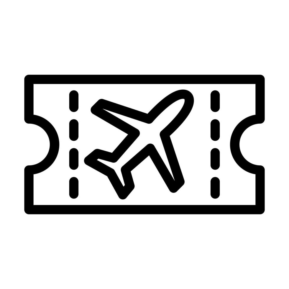 Ticket-Icon-Design vektor