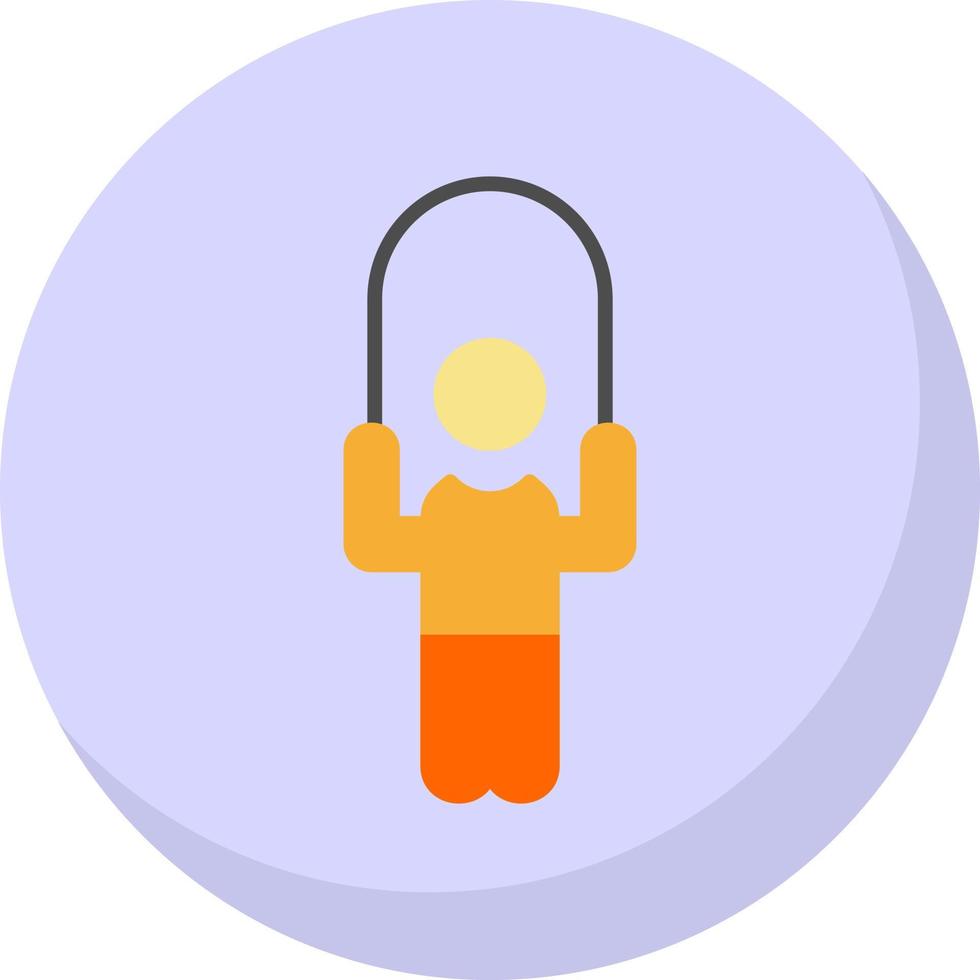 Person Springseil Vektor Icon Design