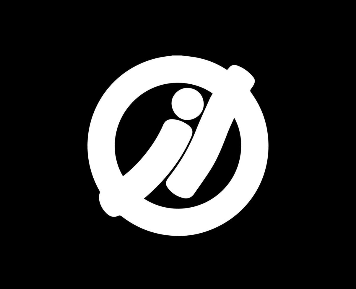 irizar varumärke logotyp bil symbol vit design spanska bil vektor illustration med svart bakgrund