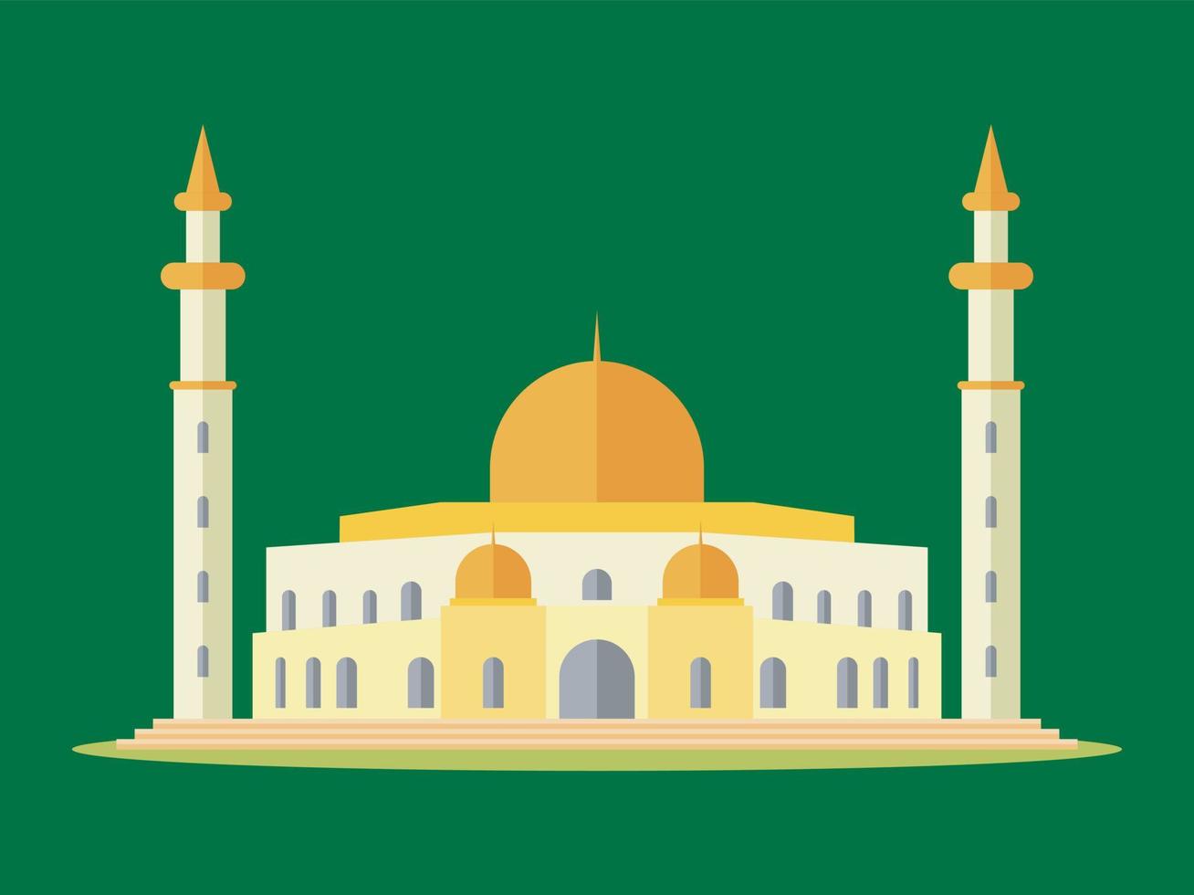 moské vektor islamic baner mall