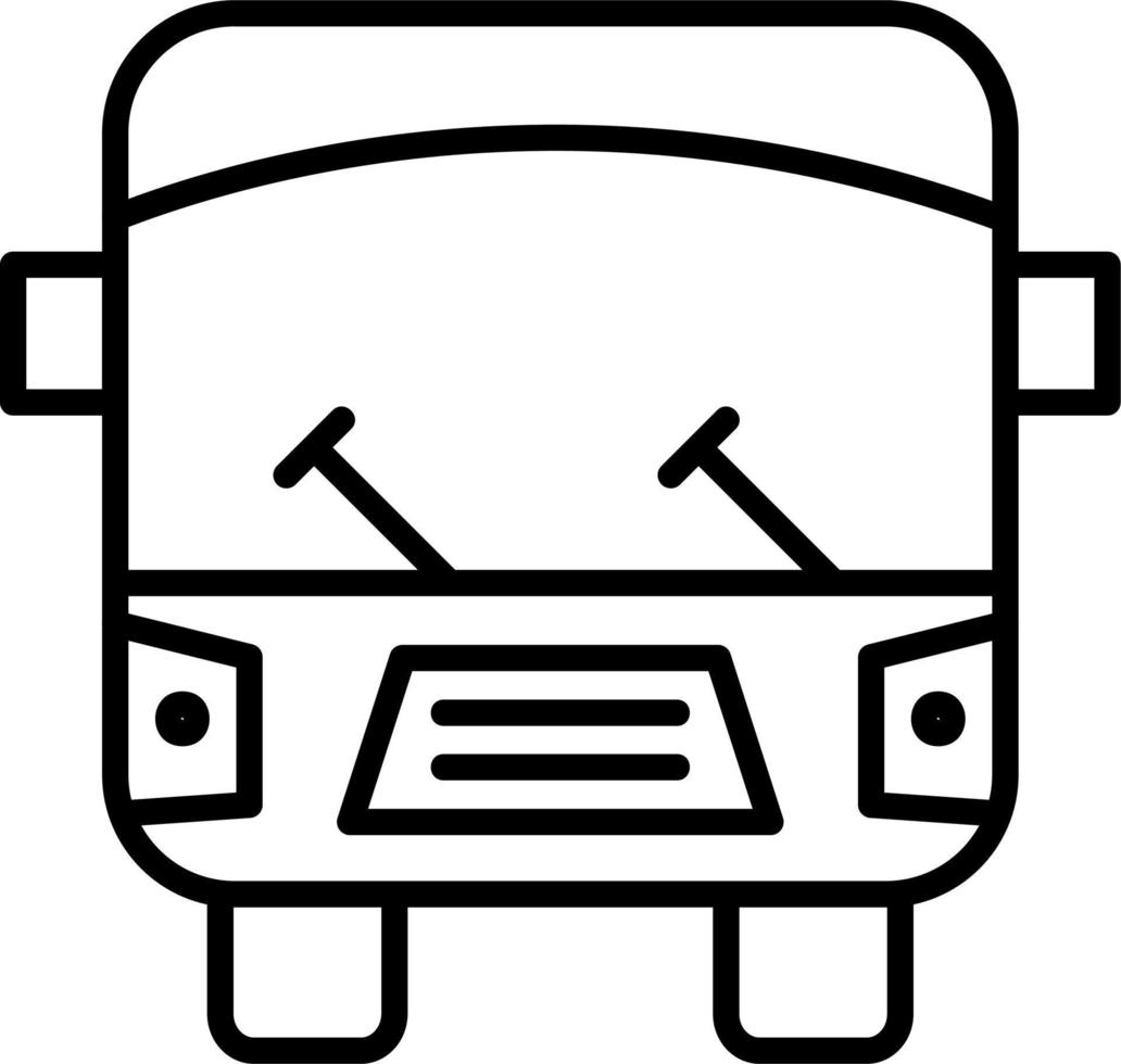 Bus-Vektor-Symbol vektor