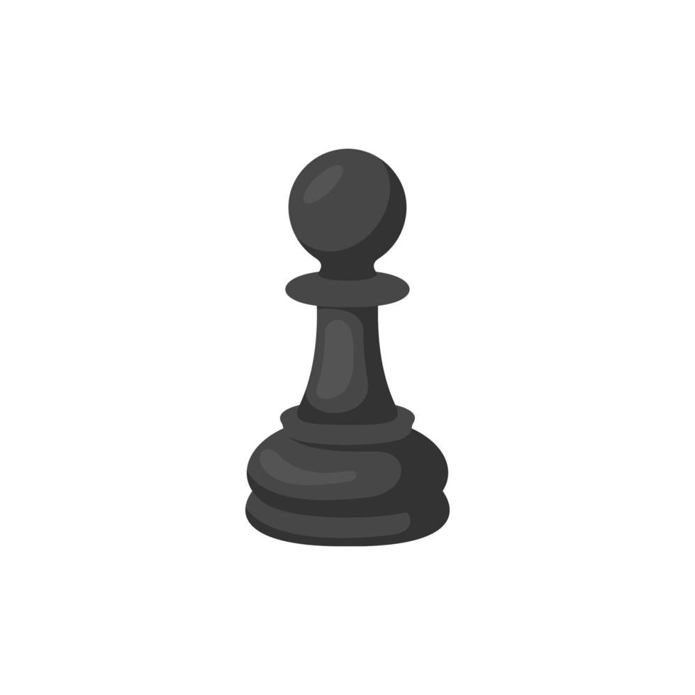 Pion Schach geometrisch Illustration Logo vektor
