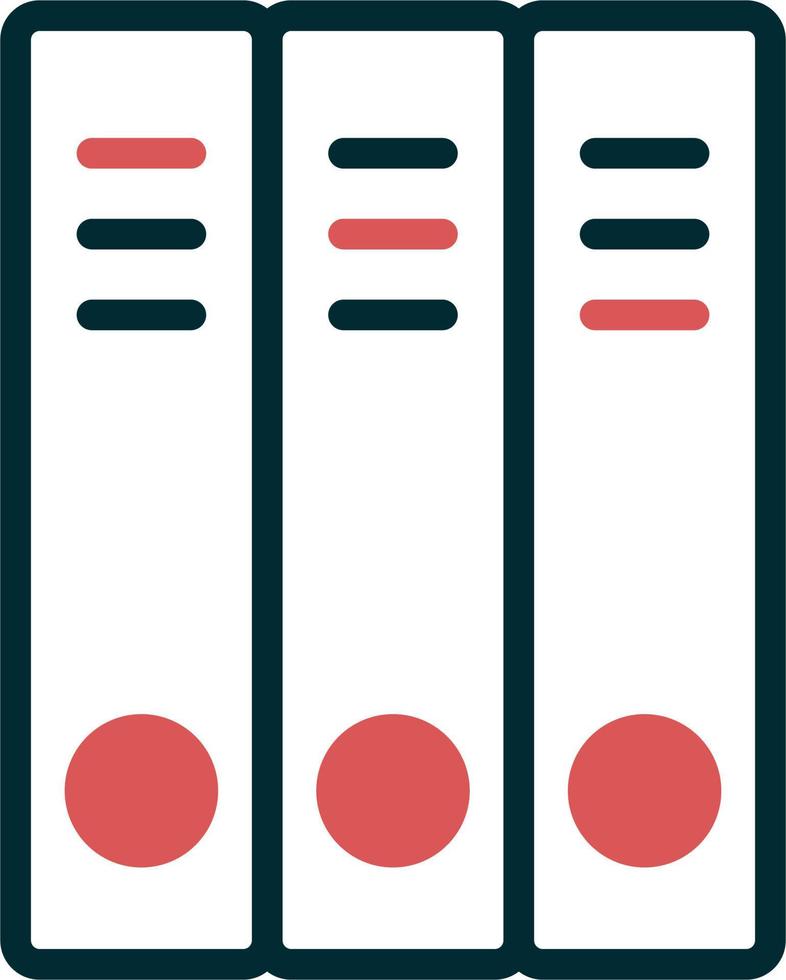 Schule Ordner Vektor Symbol