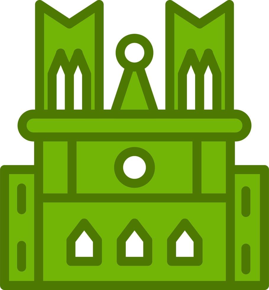 notre Dame Vektor Symbol