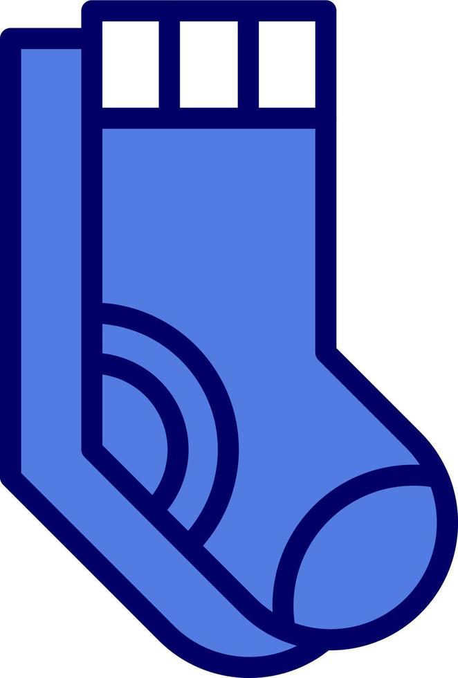 Socken-Vektor-Symbol vektor