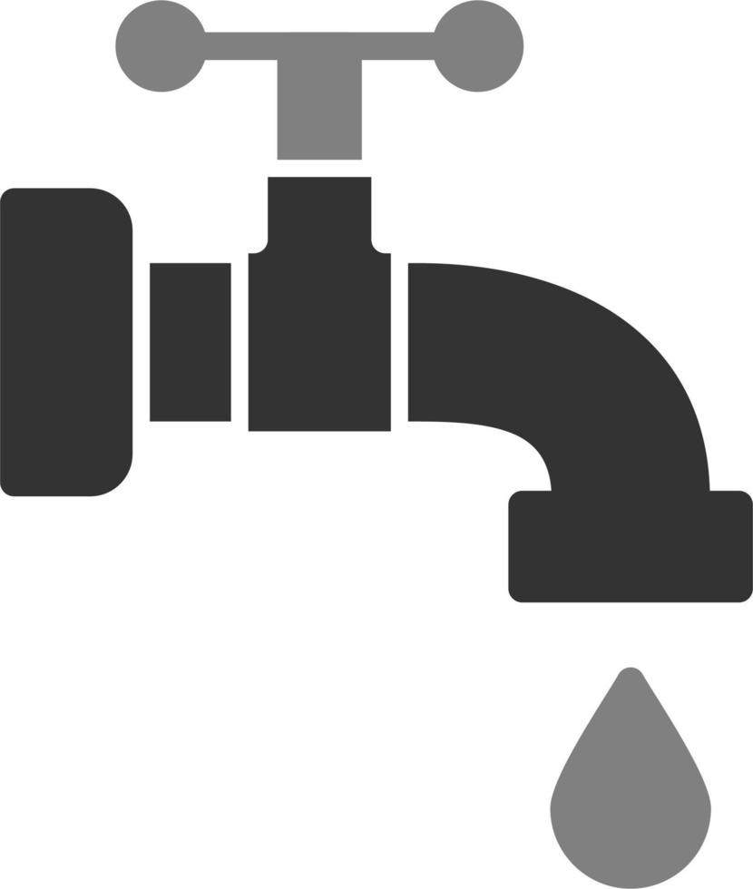 Wasserhahn-Vektor-Symbol vektor