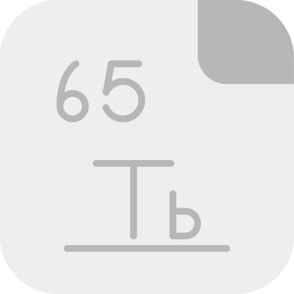 Terbium Vektor Symbol