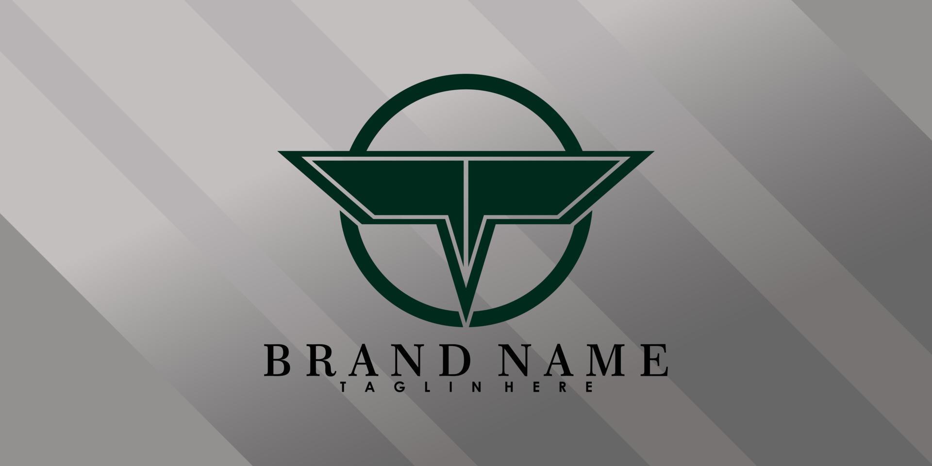 varumärke namn logotyp för din företag vektor