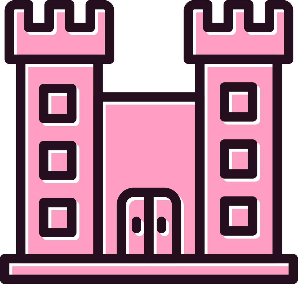 slott vektor ikon