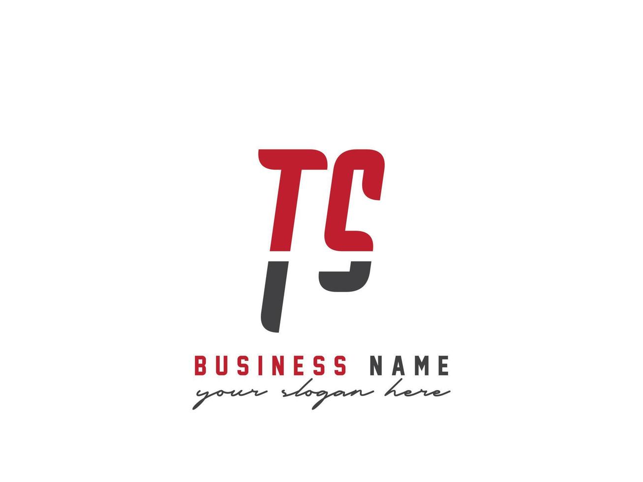 bunt ts Logo Symbol, minimalistisch ts Logo Brief Design vektor
