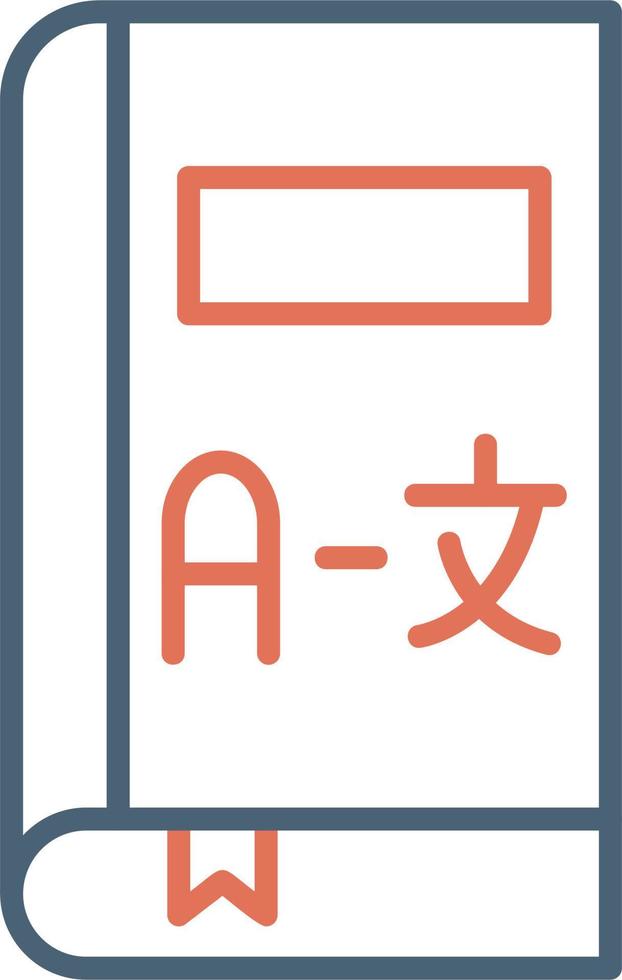 Översätt bok vektor ikon