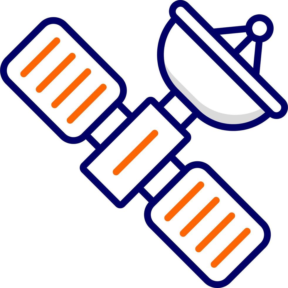 Satellitenvektorikone vektor