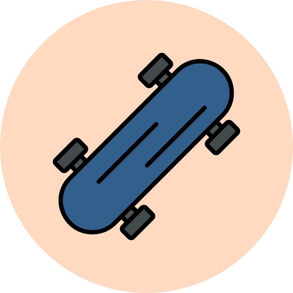 skateboard vektor ikon