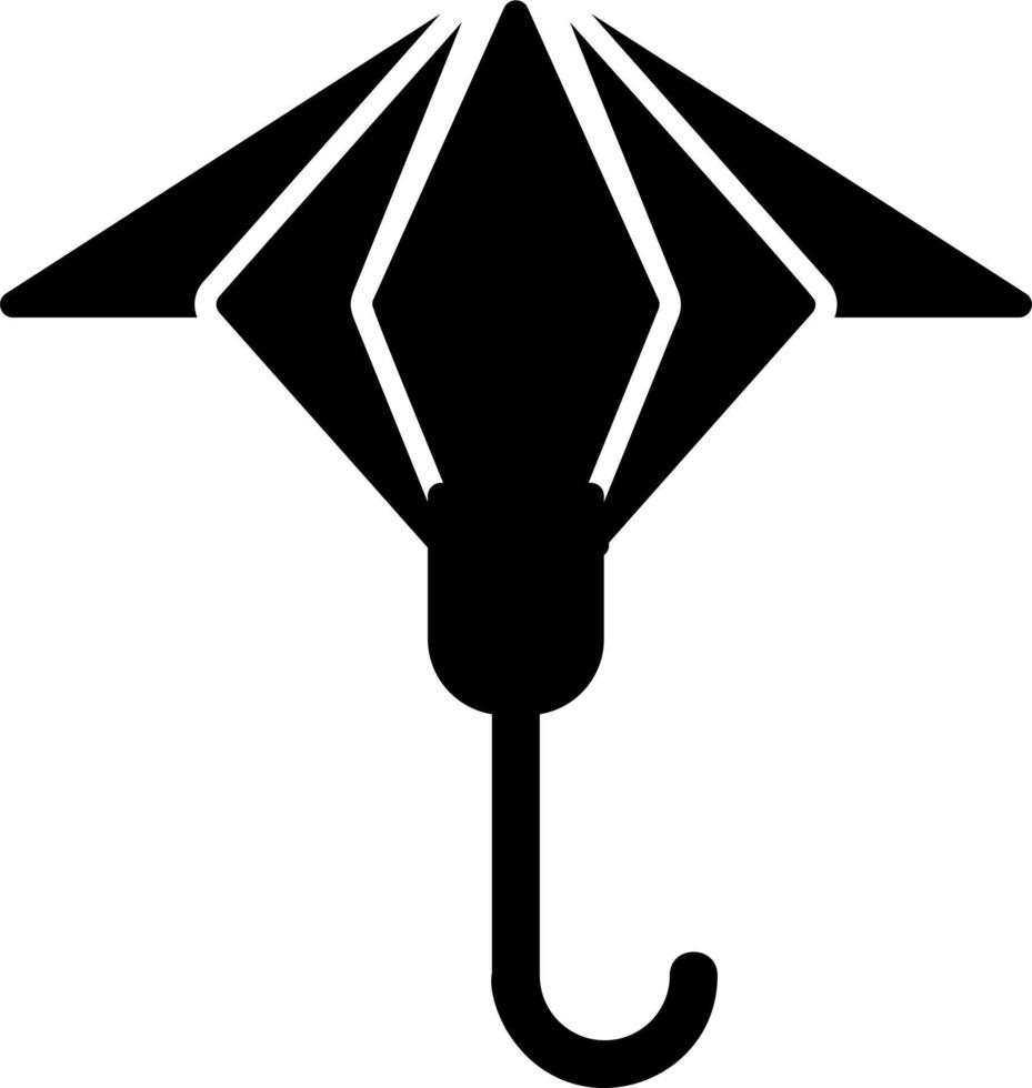 Regenschirm-Vektor-Symbol vektor