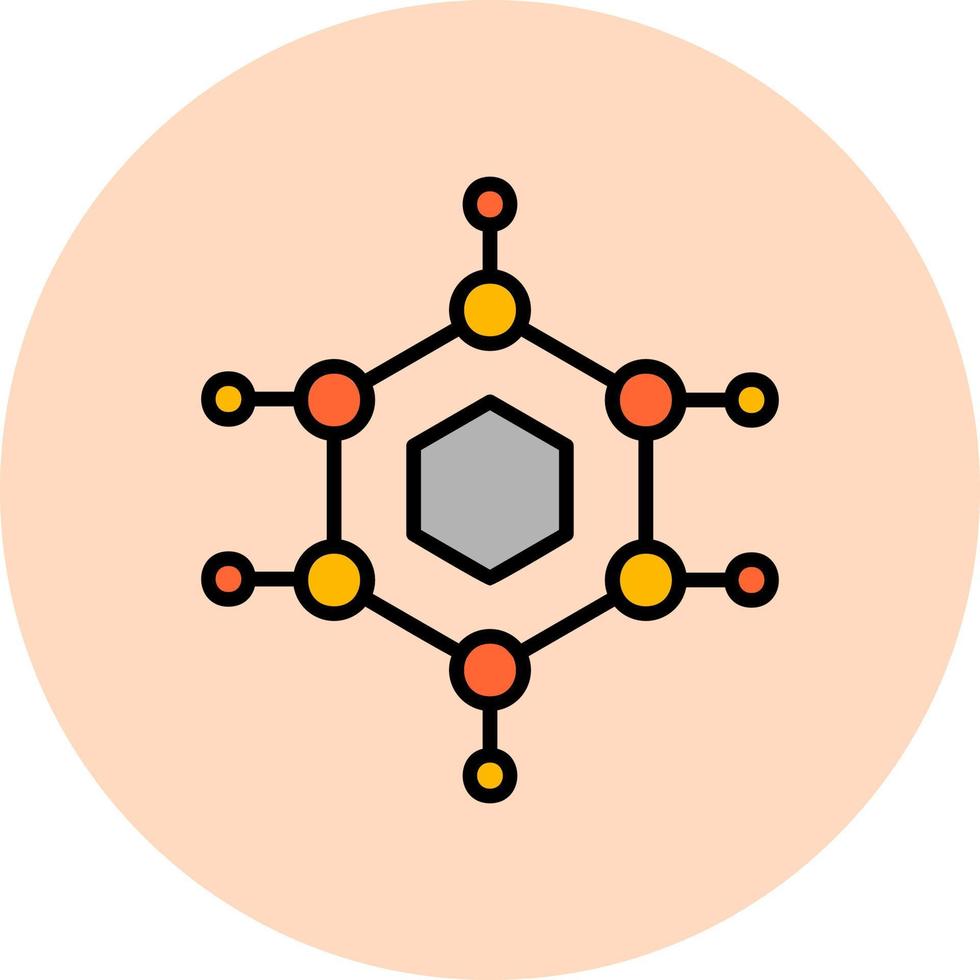 nanoteknologi vektor ikon