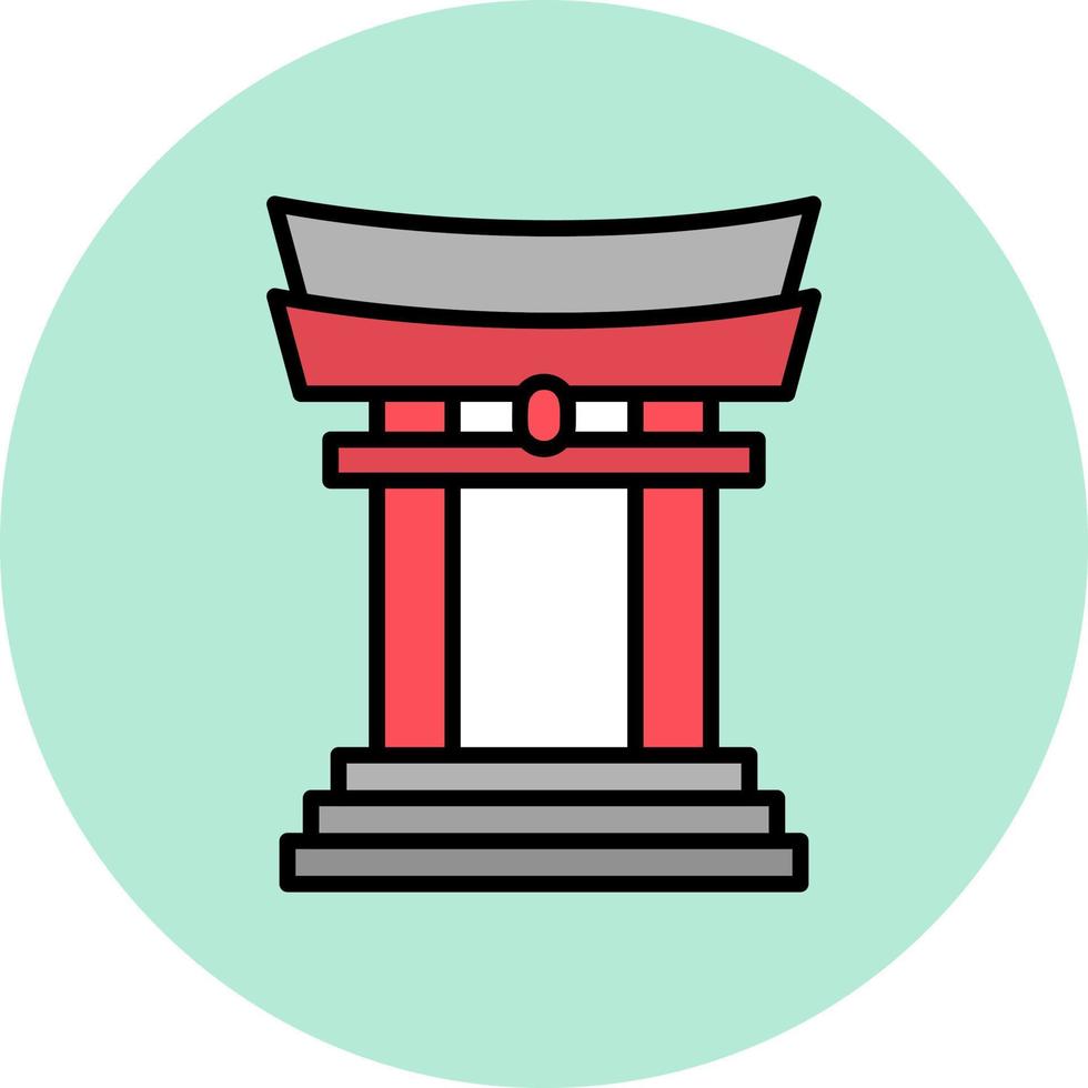 torii Tor Vektor Symbol