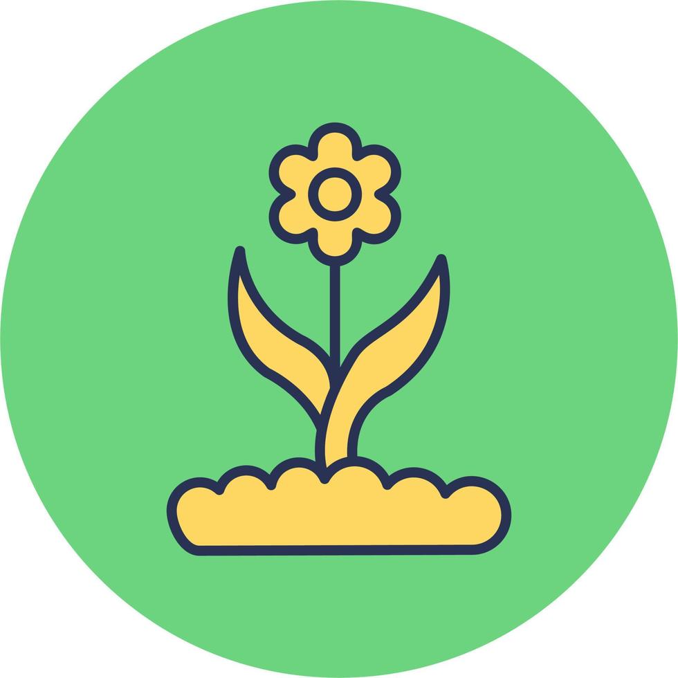 Blume Knospen Vektor Symbol