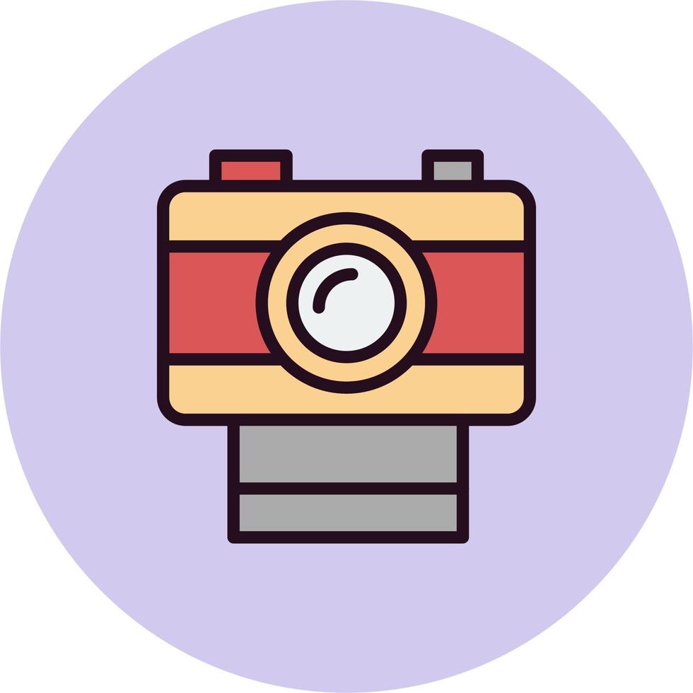 Fotokamera-Vektorsymbol vektor