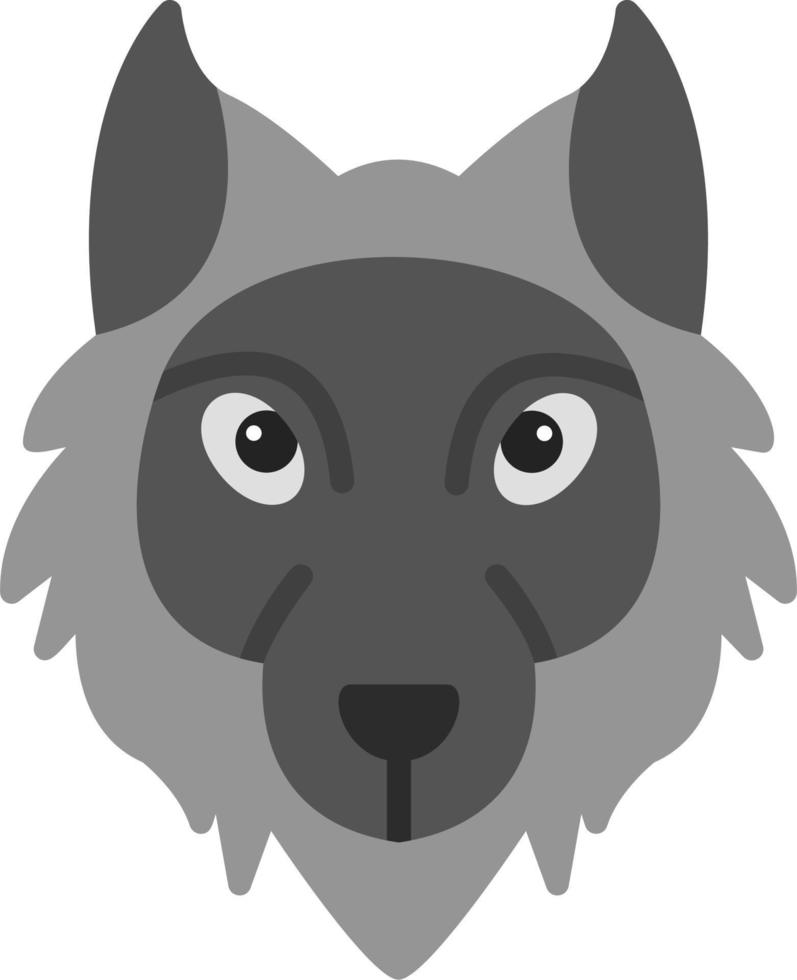 Wolf-Vektor-Symbol vektor