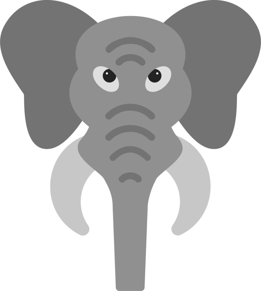 Elefant-Vektor-Symbol vektor