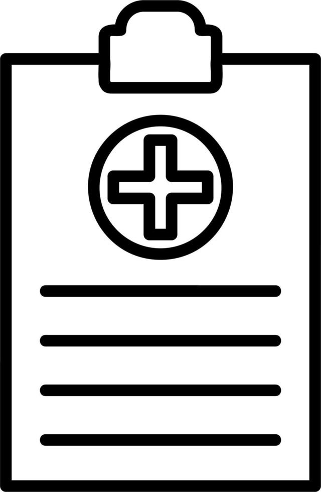 Gesundheit Bericht Vektor Symbol