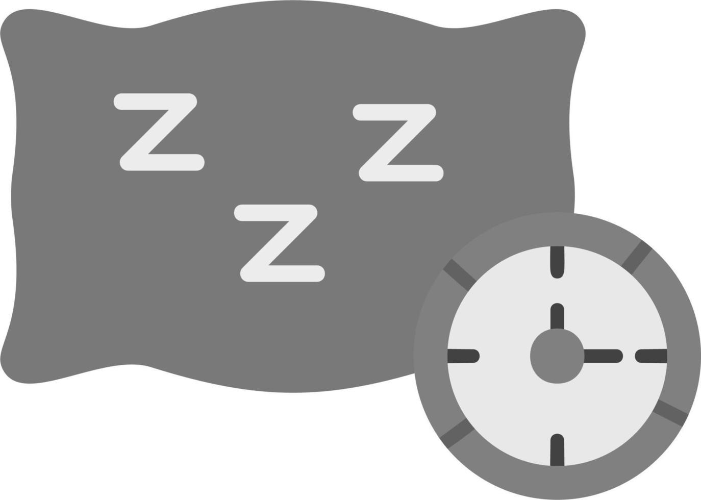 schlafendes Vektorsymbol vektor
