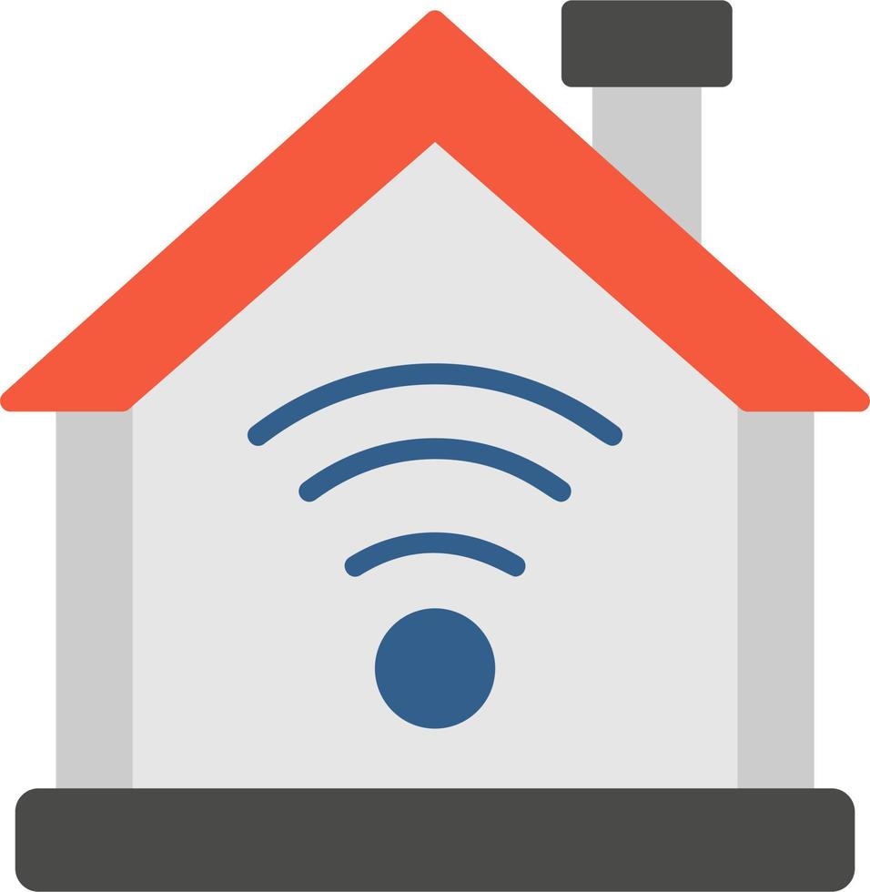 Smart-Home-Vektorsymbol vektor