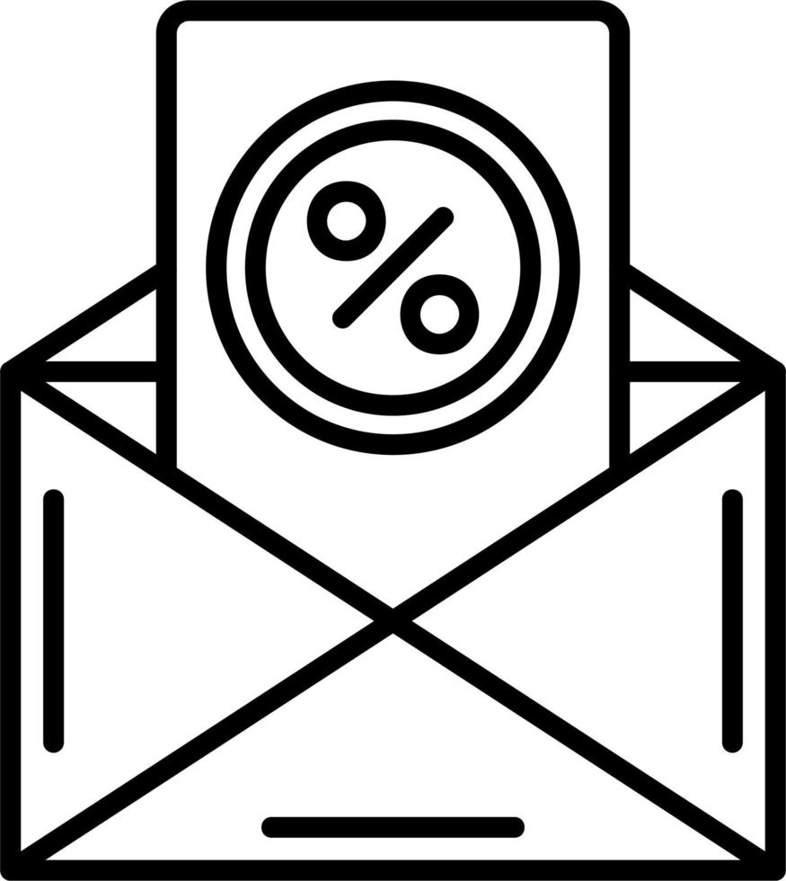 Mail-Vektor-Symbol vektor