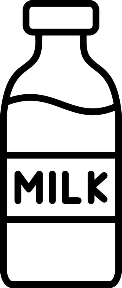 Symbol für Milchvektor vektor