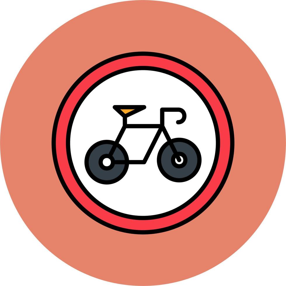 cykel vektor ikon