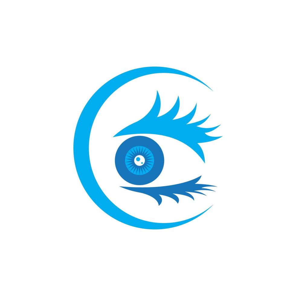 Branding Identity Corporate Eye Care Vektor