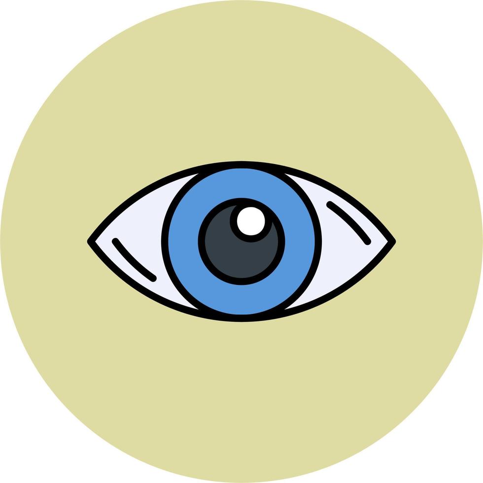 Auge-Vektor-Symbol vektor