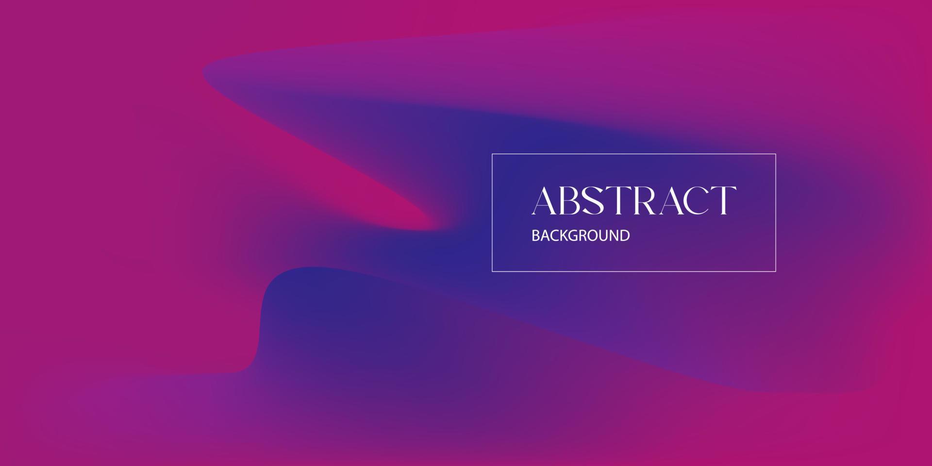 abstrakt Hintergrund Gradient futuristisch hell Design Blau Rosa Farbe vektor