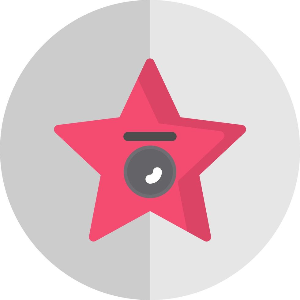 Walk of Fame-Vektor-Icon-Design vektor