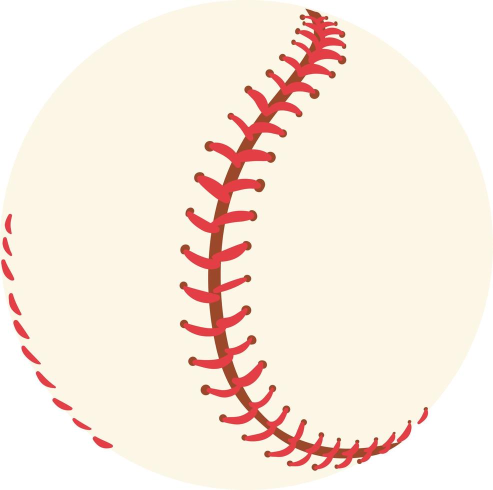 Baseball Hand gezeichnet Illustration vektor