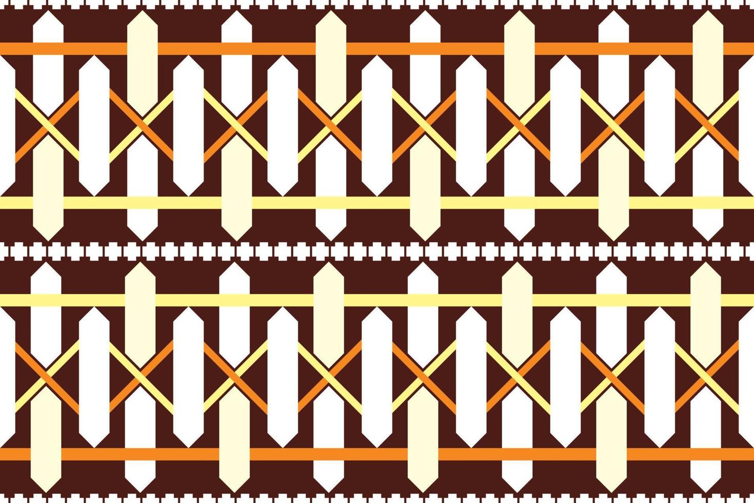 brun-ton geometrisk etnisk sömlös mönster designad för bakgrund, tapet, traditionell Kläder, matta, ridå, och Hem dekoration. vektor
