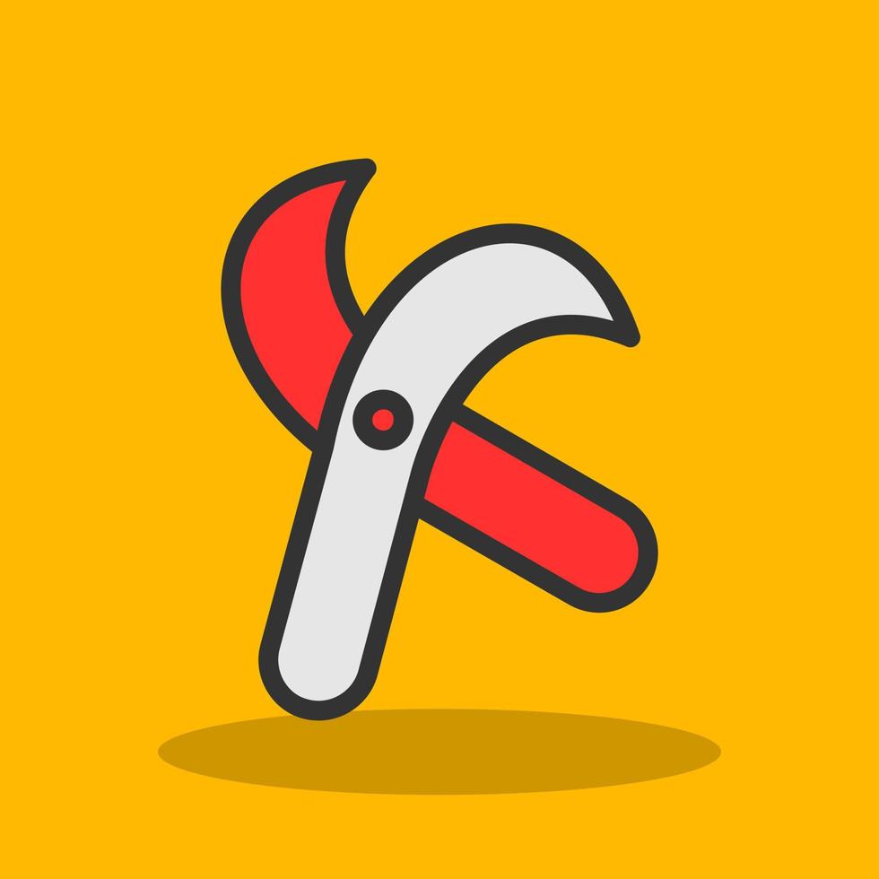 klippverktyg vektor ikon design