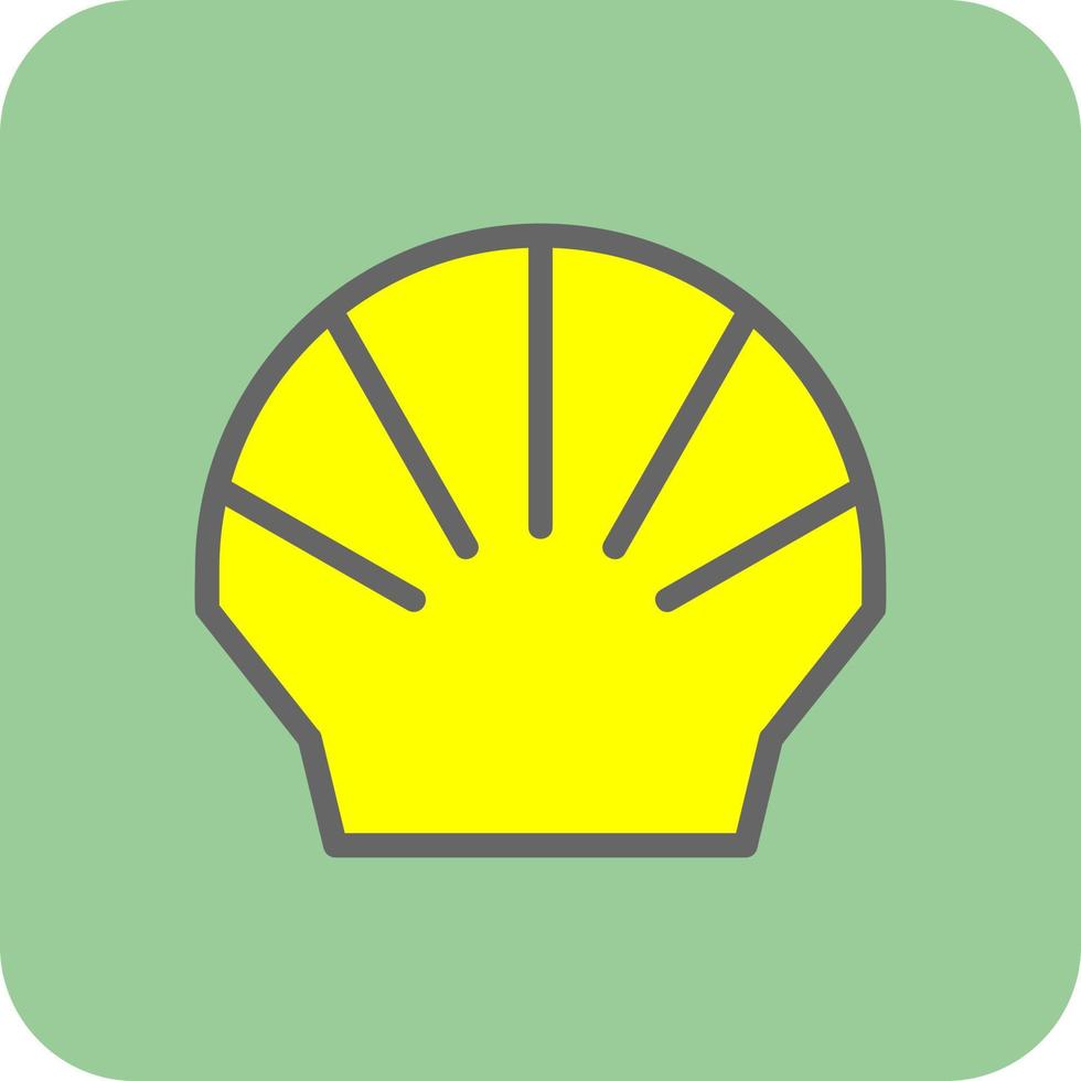 Shell-Vektor-Icon-Design vektor