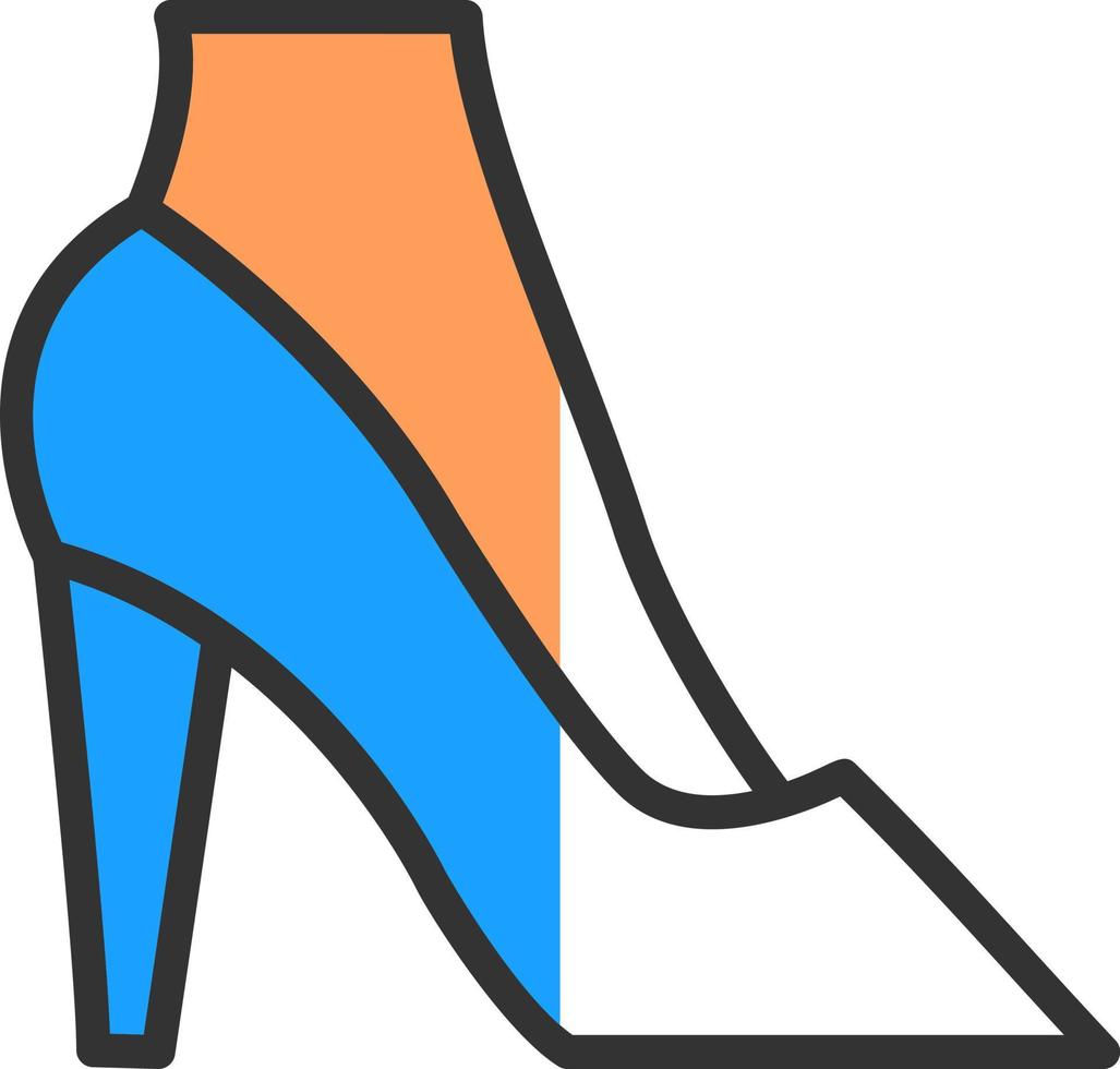 High Heels-Vektor-Icon-Design vektor