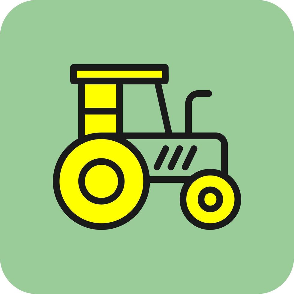 traktor vektor ikon design