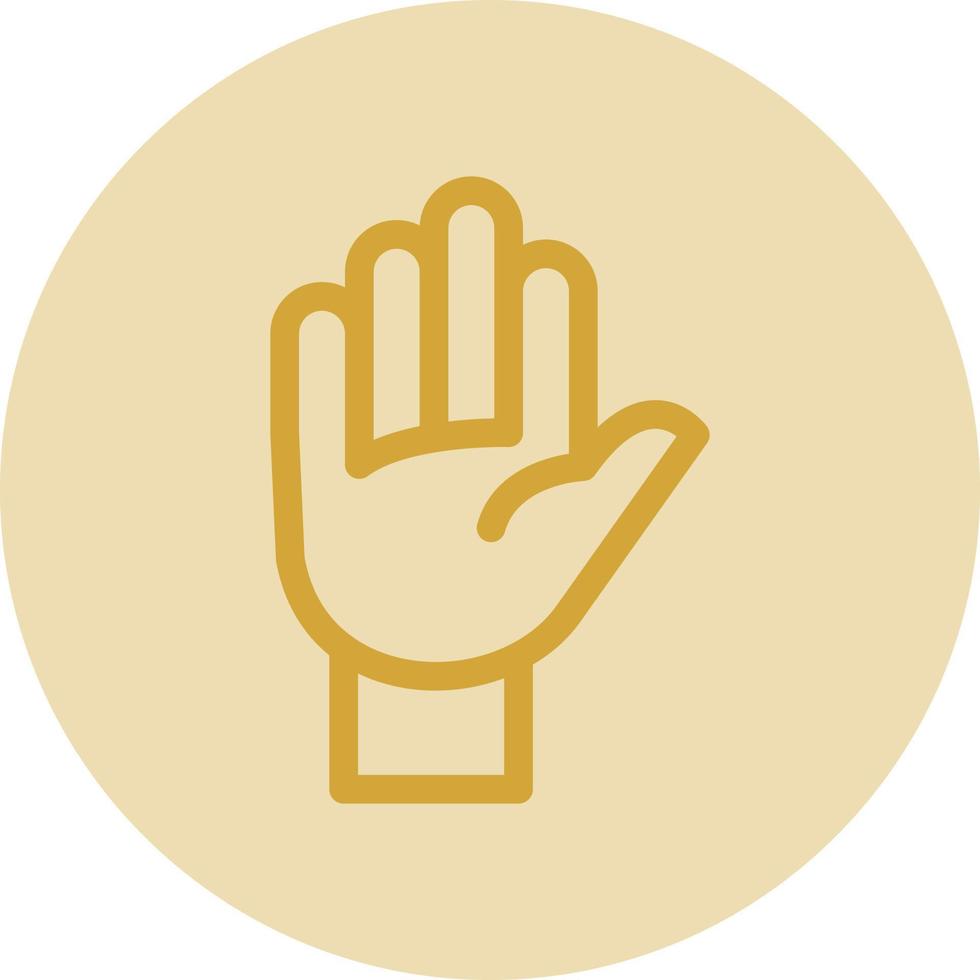 Hand-Vektor-Icon-Design vektor