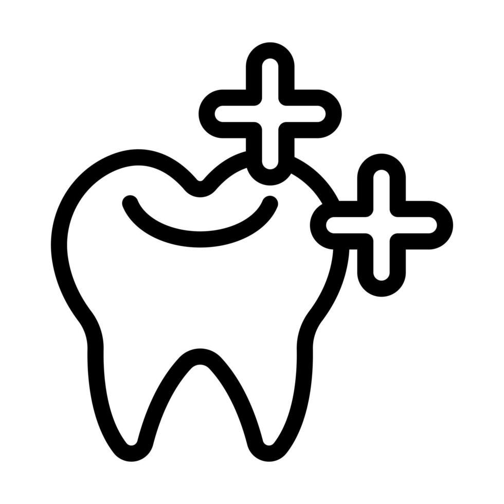 tand blekning ikon design vektor